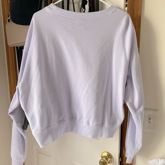 Nike Sportswear oversized fleece crewneck. Women’s size L - Picture 2 of 3